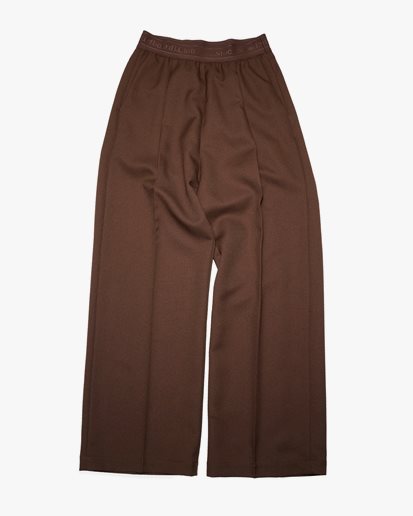 Stockholm Surfboard Club Elaine Relaxed Fit Trousers Brown