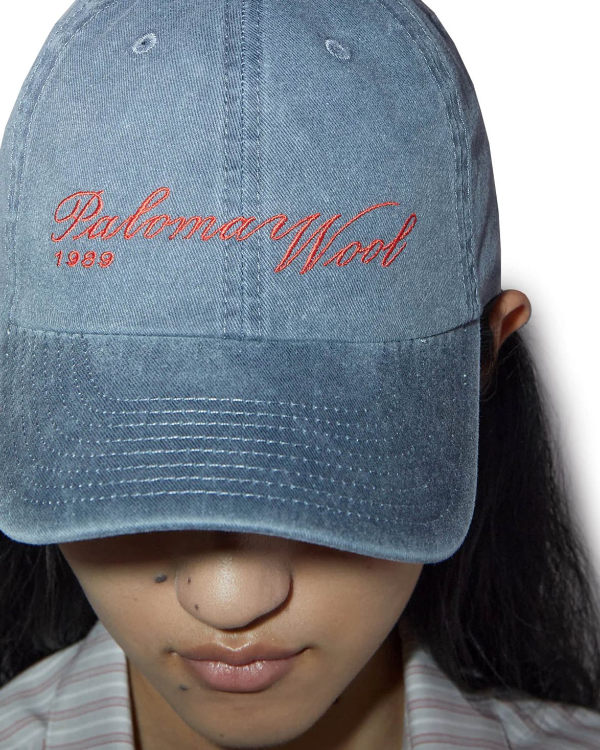 PALOMA WOOL｜ (Spah (UPB101-135)) Paloma Wool - Spah Cap in Blue - UPB101135 – Voo Store