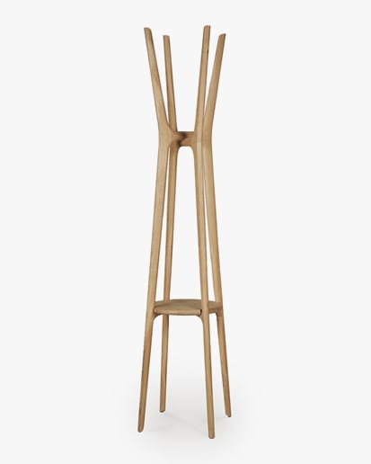 Ethnicraft Pi Coat Stand Oak