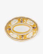 Due Sirene Serving Plate Large Golden