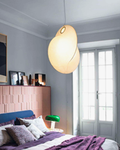 FLOS Overlap Suspension 1 Lamp White