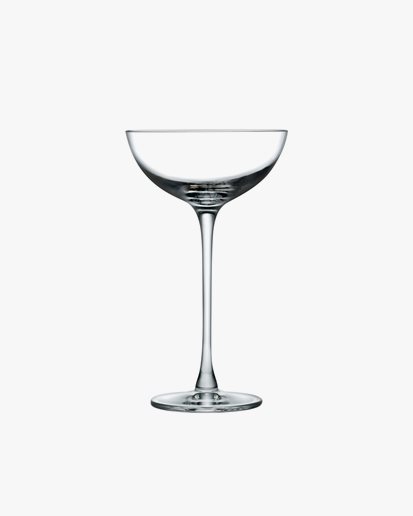 Nude Hepburn - Coupe Glasses Set Of 2 Clear