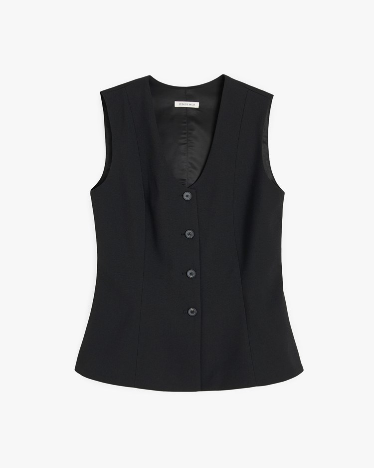 By Malene Birger Merlin Vest Black