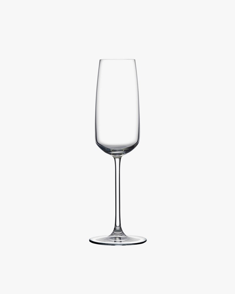 Nude Mirage Set Of 2 Champagne Glass