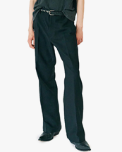 Stockholm Surfboard Club Sune Tailored Bootcut Trousers Black