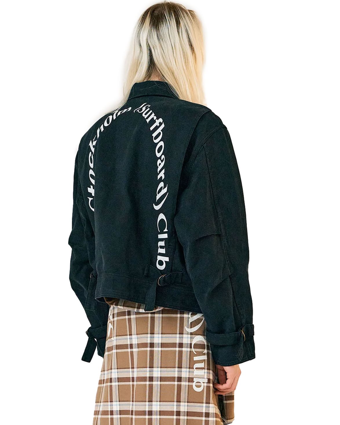 Stockholm Surfboard Club Work Jacket Black - Vallgatan 12 Stockholm Surfboard Club Work Jacket Black - Vallgatan 12