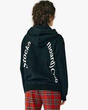 Stockholm Surfboard Club Bjorn Logo Hoodie Black