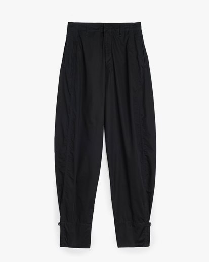 LEMAIRE Soft Volume Pants Black