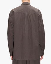 HOPE Room Shirt Dark Brown Check