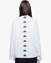 Acne Studios Kappa Edden Football Long Sleeve White