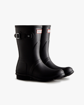 Hunter Original Short Boot W Black