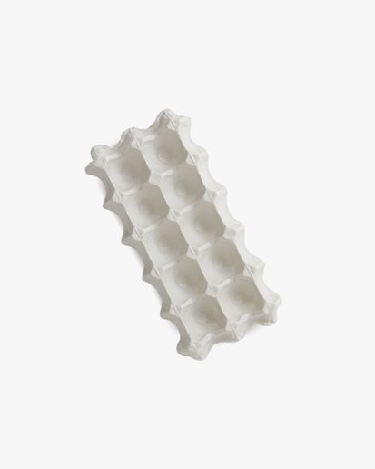 Olsson & Jensen Nea Egg Plate 10 White