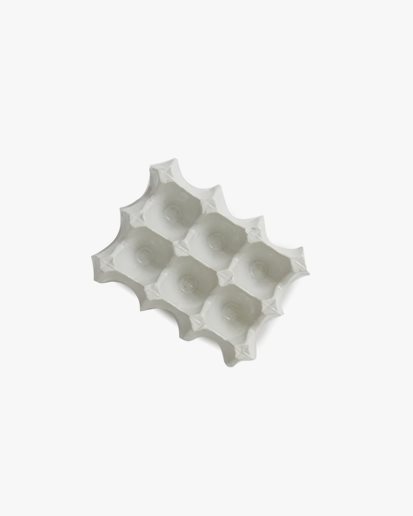 Olsson & Jensen Nea Egg Plate 6 White