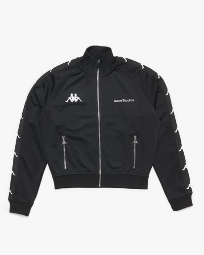 Acne Studios Kappa Fenam U Zip Sweatshirt Black