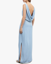 House of Dagmar Waterfall Maxi Dress Dove Blue