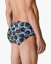 CDLP Swim Brief Botanical Slate