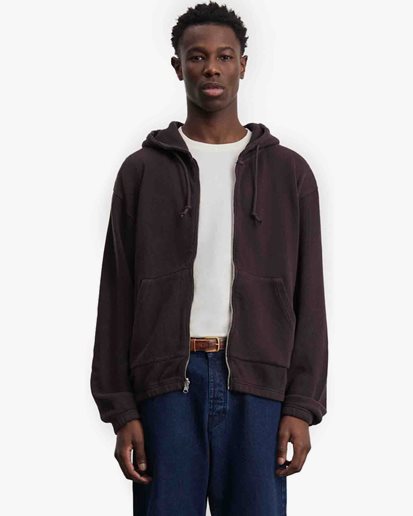 Another Aspect Zip Hoodie 1.0 Dark Brown