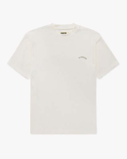 Woodbird Baine Waffel Tee Off White