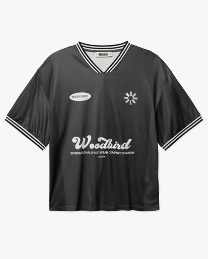 Woodbird Beam Sports Tee Black