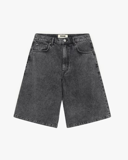 Woodbird Yuto Thunblack Shorts Dark Grey