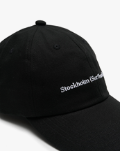 Stockholm Surfboard Club Pac Logo Cap Black