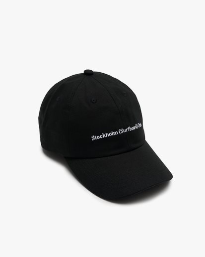 Stockholm Surfboard Club Pac Logo Cap Black