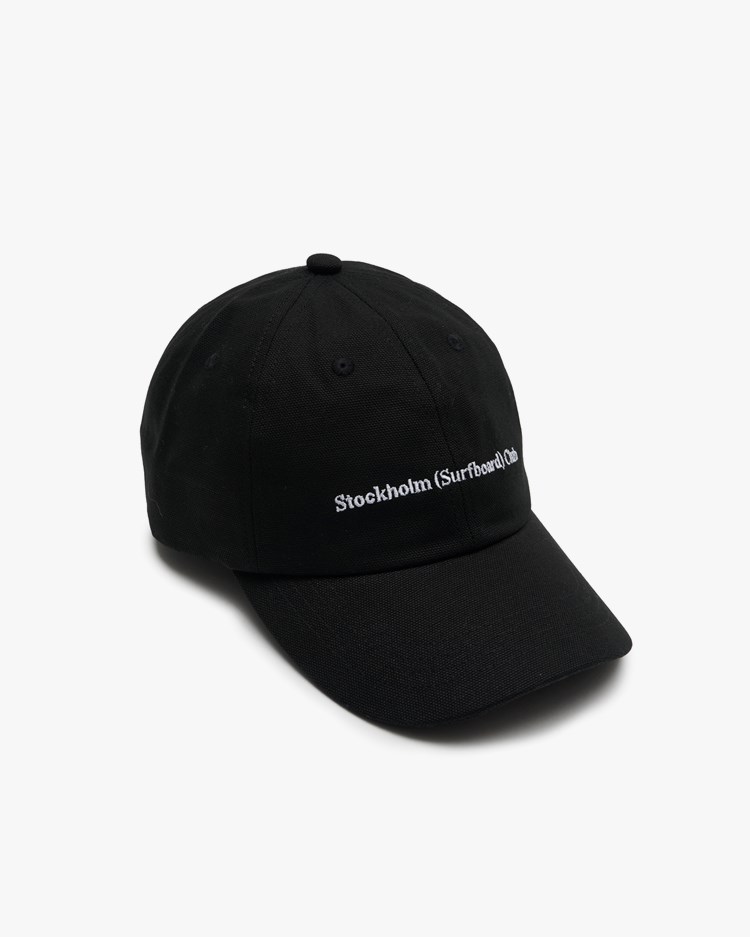 Stockholm Surfboard Club Pac Logo Cap Black