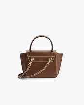 ATP Atelier Montalcino Mini Handbag Cannella/Contrast Stitch