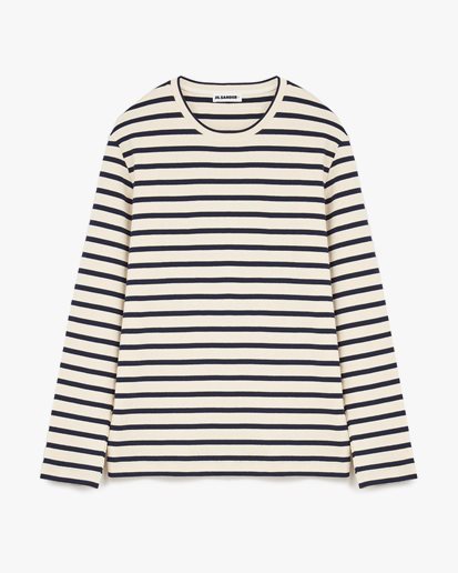 Jil Sander+ Striped Long Sleeve M Marinière