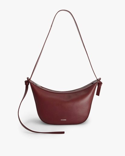 Jil Sander Knot Small Crossbody Bag Chili Red