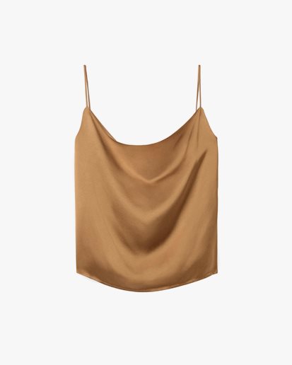 House of Dagmar Waterfall Top Dull Gold
