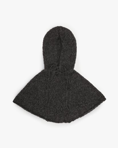 Paloma Wool Marina Hooded Cape Grey