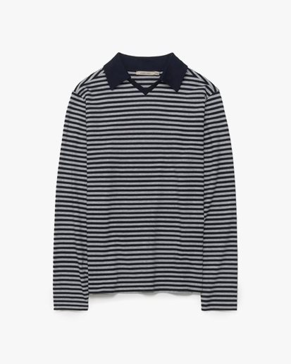 Paloma Wool Gondolieri Polo Sweater Navy