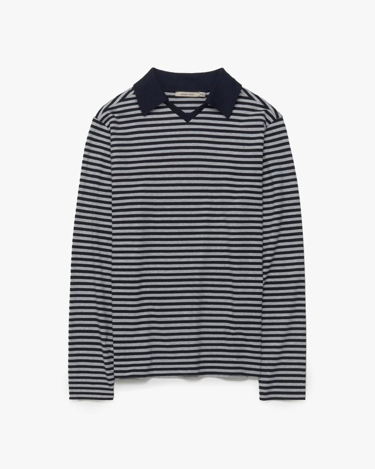 Paloma Wool Gondolieri Polo Sweater Navy