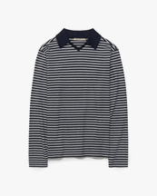 Paloma Wool Gondolieri Polo Sweater Navy