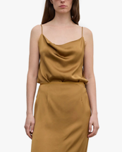 House of Dagmar Waterfall Top Dull Gold
