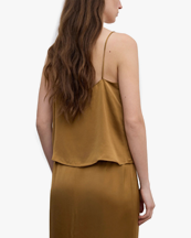 House of Dagmar Waterfall Top Dull Gold