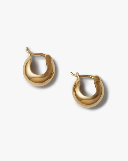 Blue Billie Basket Hoops Gold