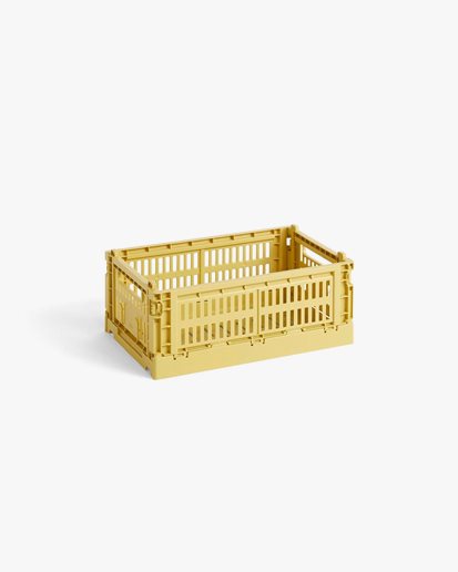 Hay Colour Crate Small Dusty Yellow