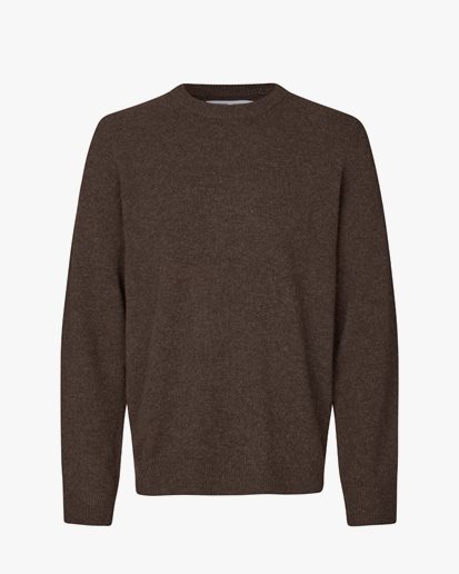 Samsøe Samsøe Isak Knit Sweater Turkish Coffee