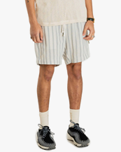 Woodbird Bommy Weeve Shorts Off white