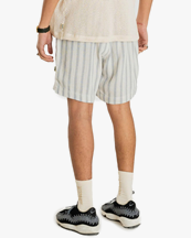 Woodbird Bommy Weeve Shorts Off white