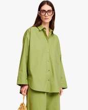 By Malene Birger Derris Shirt Grasshopper
