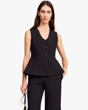 By Malene Birger Merlin Vest Black