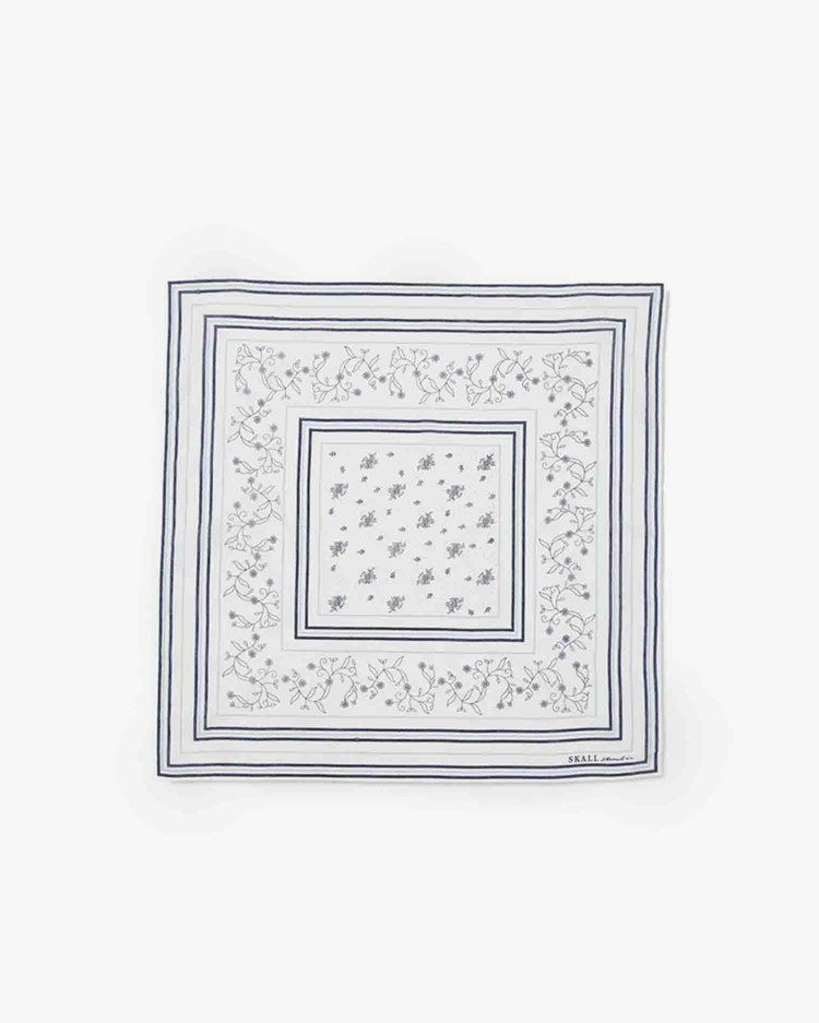 Skall Studio Skall Classic Scarf Light Creamblue
