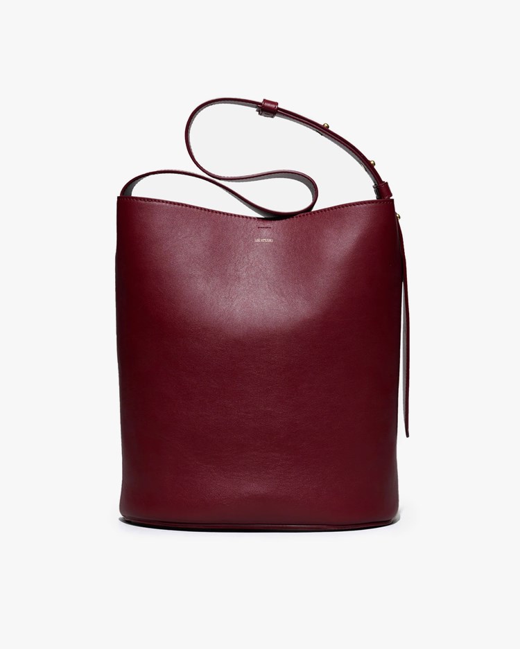 Lié Studio The Norma Tote Burgundy Red