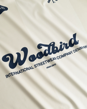 Woodbird Beam Sports Tee Off White