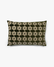 Olsson & Jensen Daisy Cushion Cover Moss Green