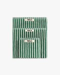 Teal Green Stripes
