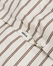 Tekla Percale Duvet Cover Hopper Stripes